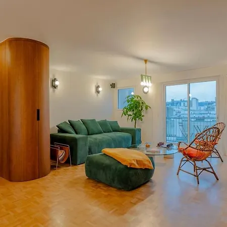 Montmartre Penthouse With Stunning Sacre-coeur View Appartamento *